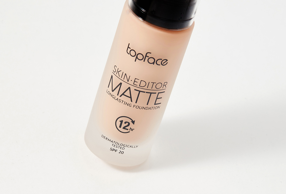 Topface كريم أساس كريمي طويل الثبات سكين إديتور مات