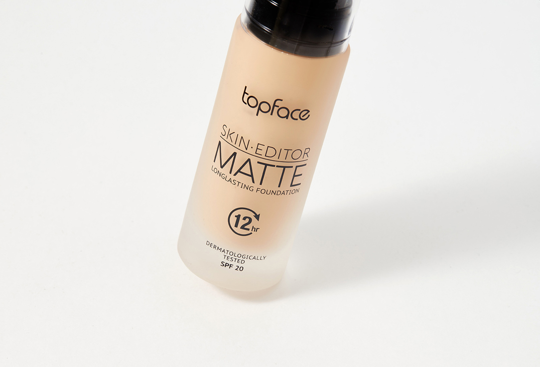 Topface Longwear creamy foundation Skin Editor Matte