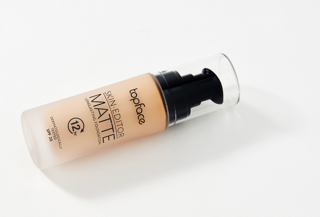 Topface Longwear creamy foundation Skin Editor Matte