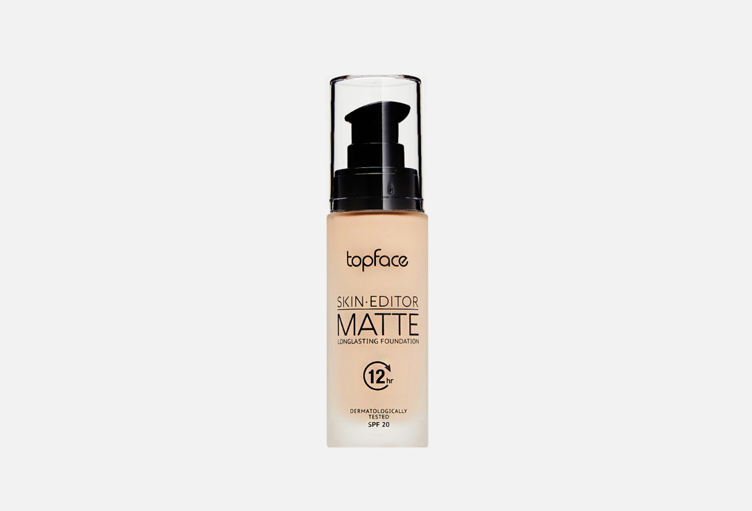 Topface Longwear creamy foundation Skin Editor Matte