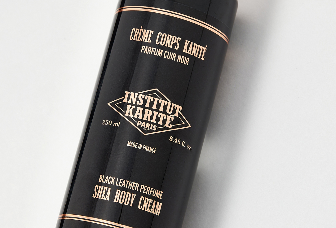 INSTITUT KARITE PARIS Nourishing Body Cream Shea Body Cream Black Leather