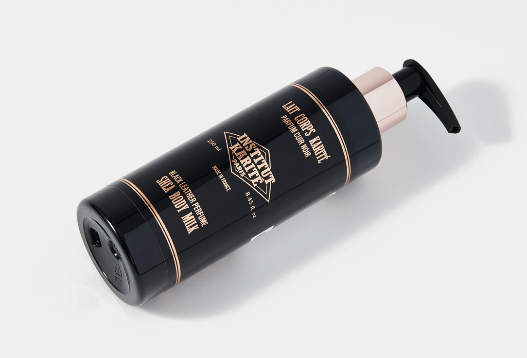 INSTITUT KARITE PARIS Nourishing & Moisturizing body milk Shea Body Milk Black Leather