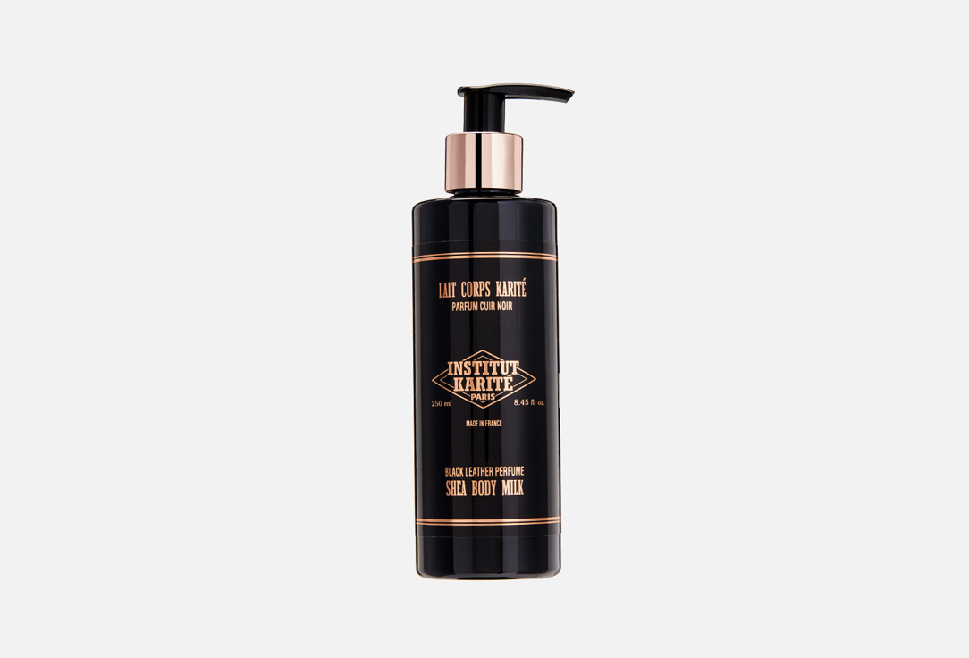 INSTITUT KARITE PARIS Nourishing & Moisturizing body milk Shea Body Milk Black Leather