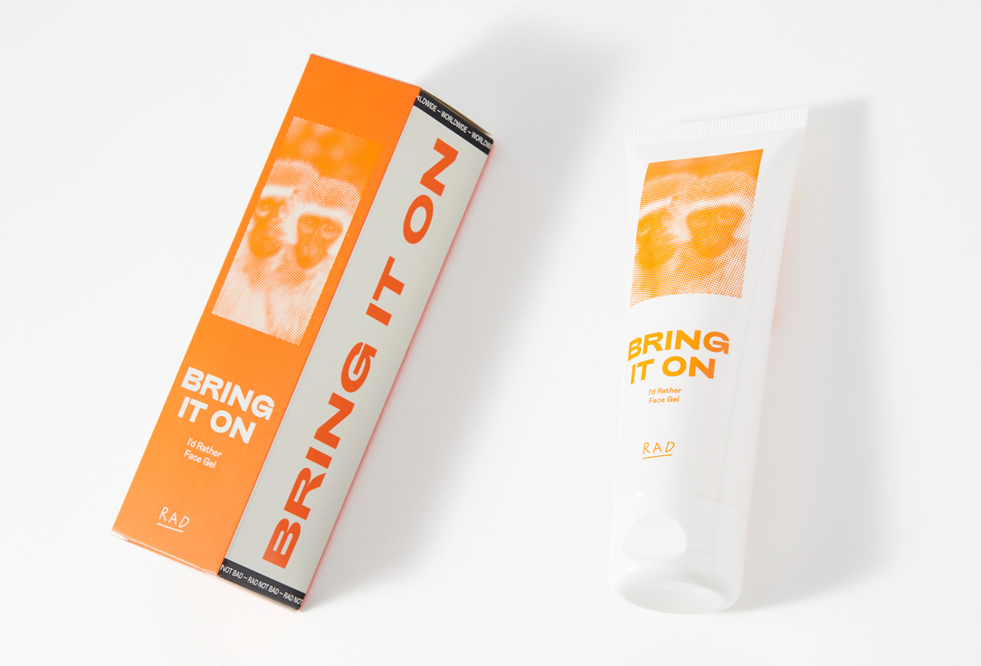 RAD MOISTURIZING FACE GEL i'd rather face gel 75 ml RAD MOISTURIZING FACE GEL i'd rather face gel