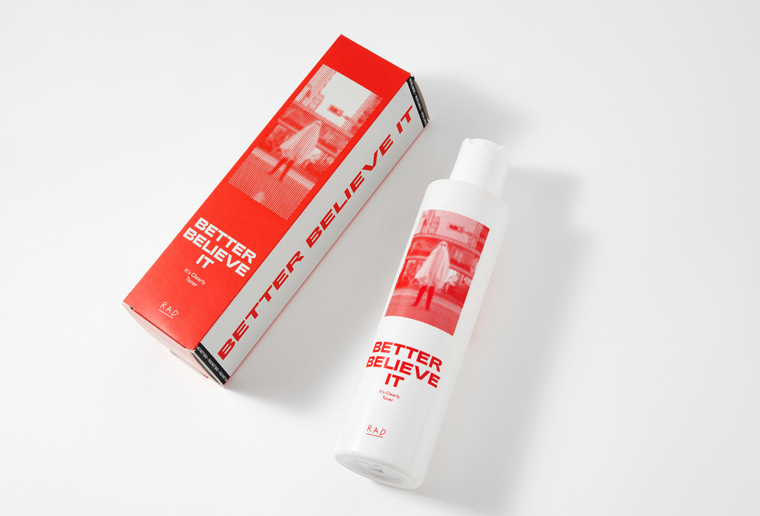 RAD SALICYLIC ACID FACE TONER it's clearly toner