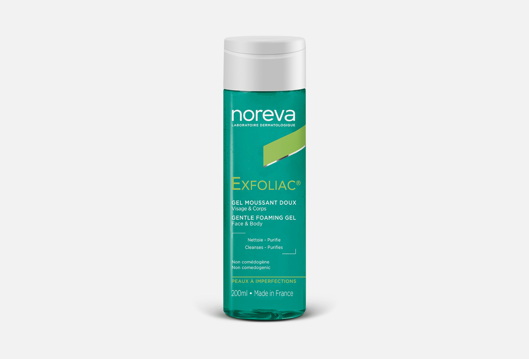 Noreva Gentle Face & body cleansing foam EXFOLIAC