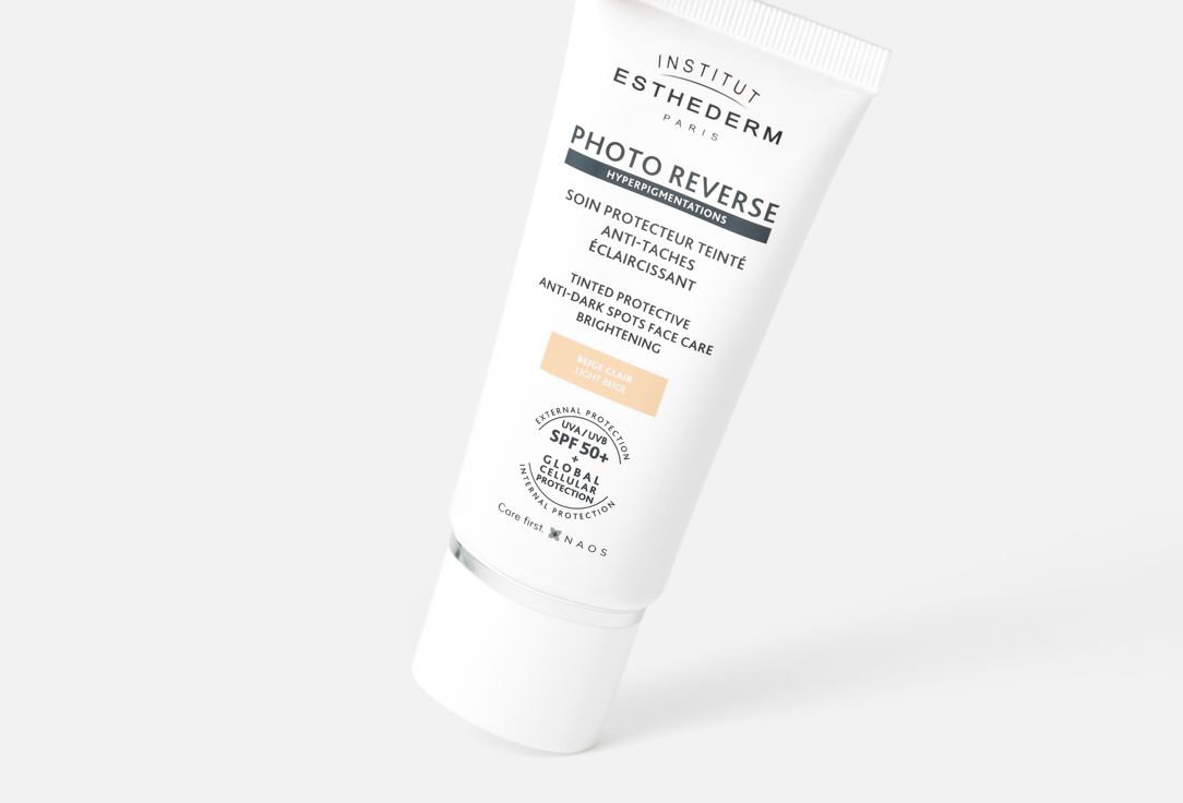 Institut Esthederm Tinted Face Sunsreen Photo Reverse Light beige 50 ml Institut Esthederm Tinted Face Sunsreen Photo Reverse