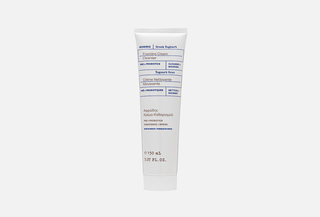 Korres Foaming Cream Cleanser Greek Yoghurt