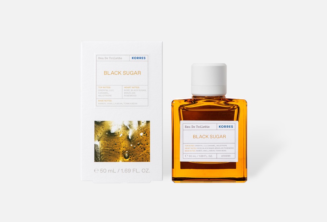 Korres Eau De Toilette Black Sugar 50 ml Korres Eau De Toilette Black Sugar