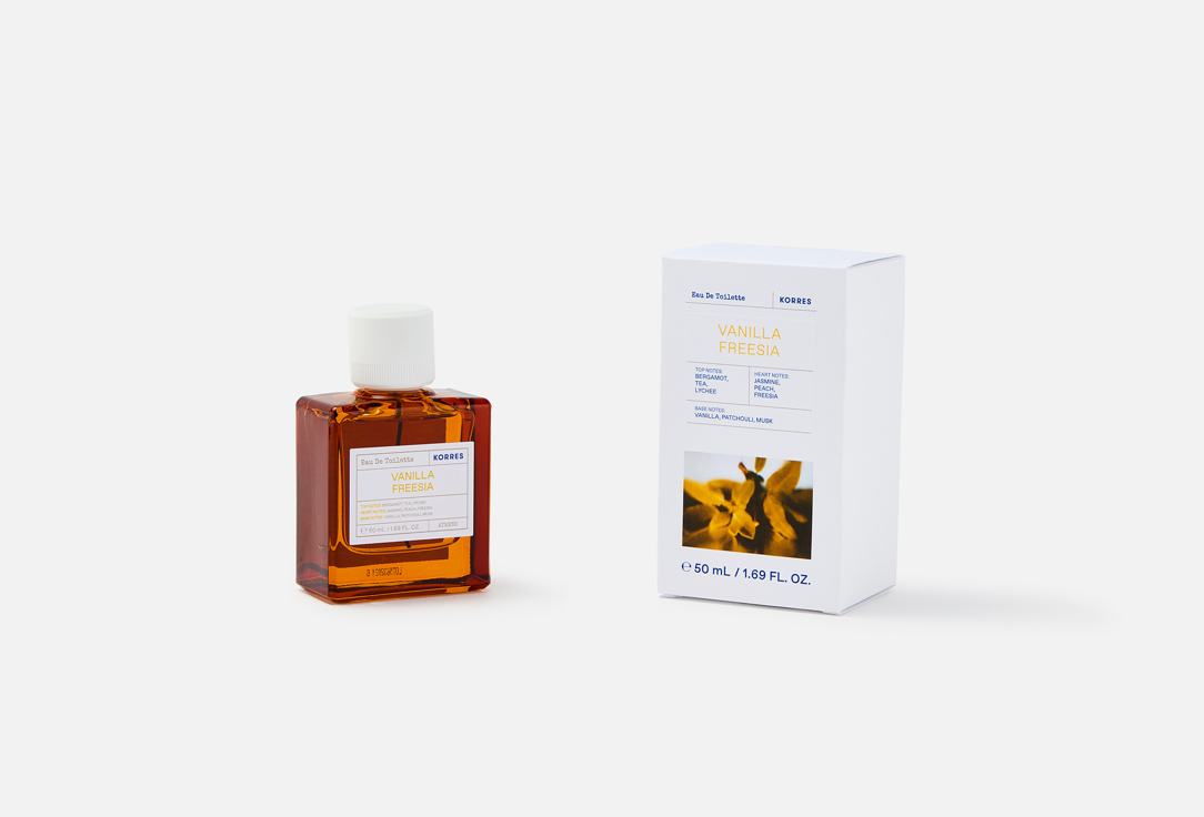 Korres Eau De Toilette Vanilla Freesia 50 ml Korres Eau De Toilette Vanilla Freesia