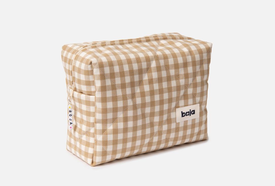 boja Cosmetic Bag Almond Cappuccino Large