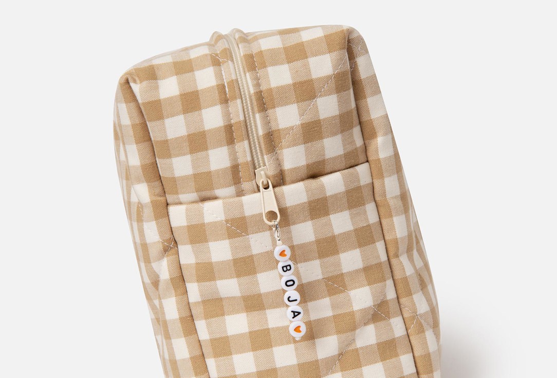 boja Cosmetic Bag Almond Cappuccino Large