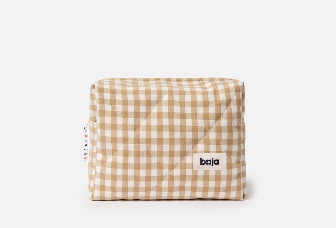 boja Cosmetic Bag Almond Cappuccino Large