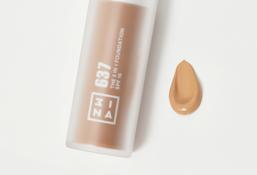 3INA 3-in-1 Foundation, concealer, and primer The 3-in-1 Foundation 637 30 ml 3INA 3-in-1 Foundation, concealer, and primer The 3-in-1 Foundation