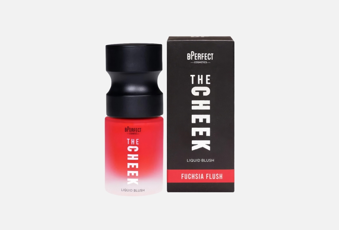BPerfect Жидкие румяна для лица The Cheek Liquid Fuchsia Flush 15 мл BPerfect Жидкие румяна для лица The Cheek Liquid