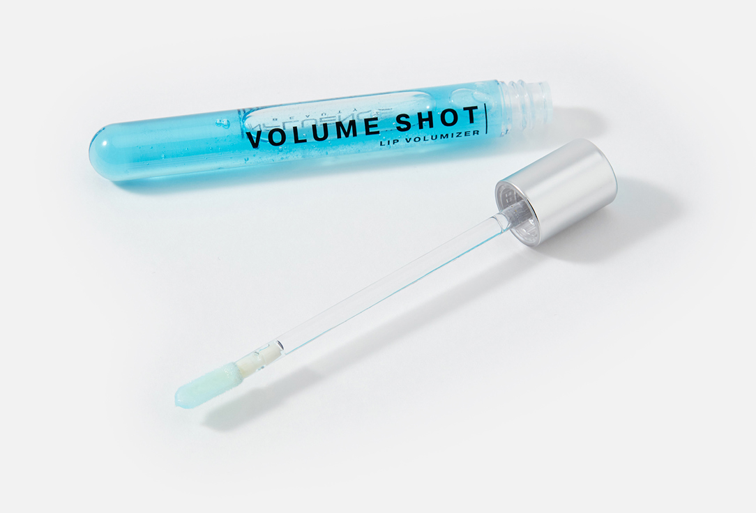 INFLUENCE beauty Увлажняющий блеск для губ с эффектом объема Volume Shot 06, Полупрозрачный голубой 6 мл INFLUENCE beauty Увлажняющий блеск для губ с эффектом объема Volume Shot