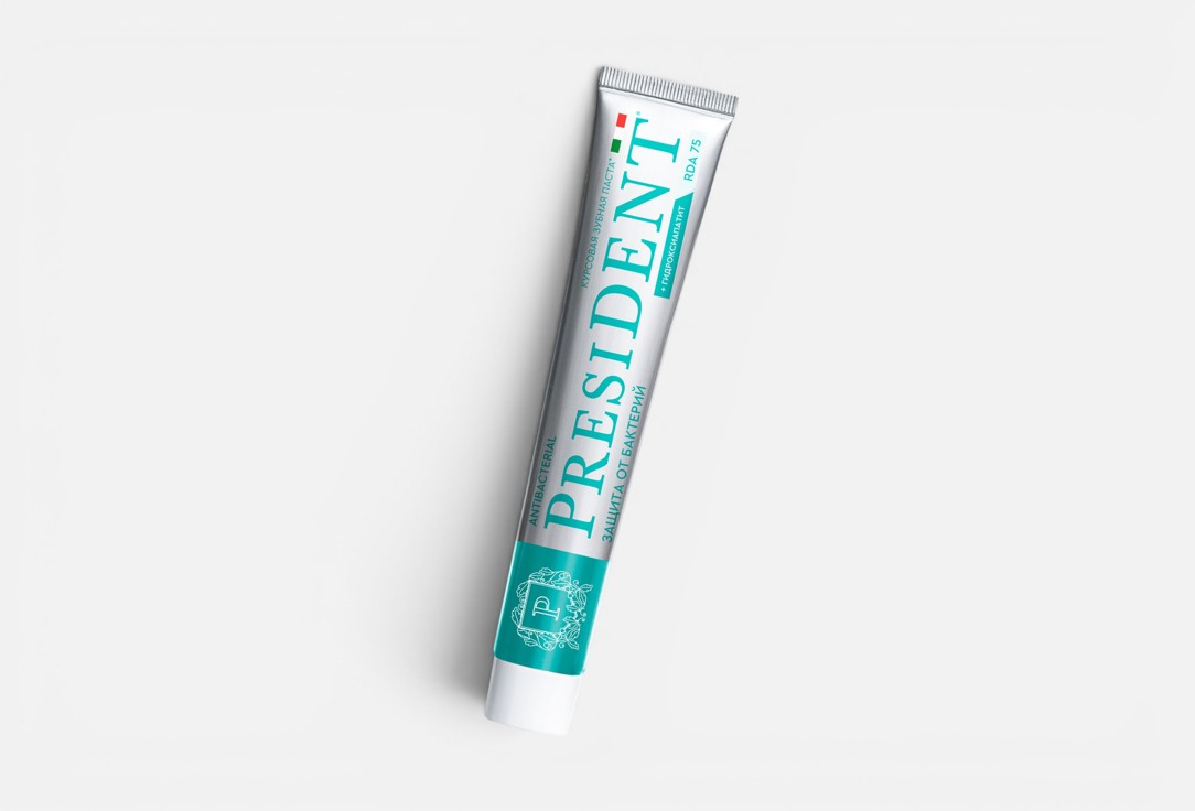 PresiDENT Зубная паста Antibacterial 75 г PresiDENT Зубная паста Antibacterial