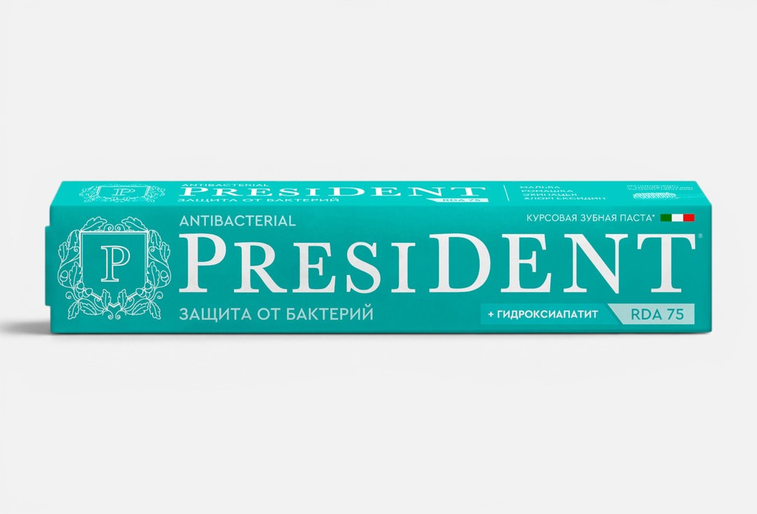 PresiDENT Зубная паста Antibacterial 75 г PresiDENT Зубная паста Antibacterial