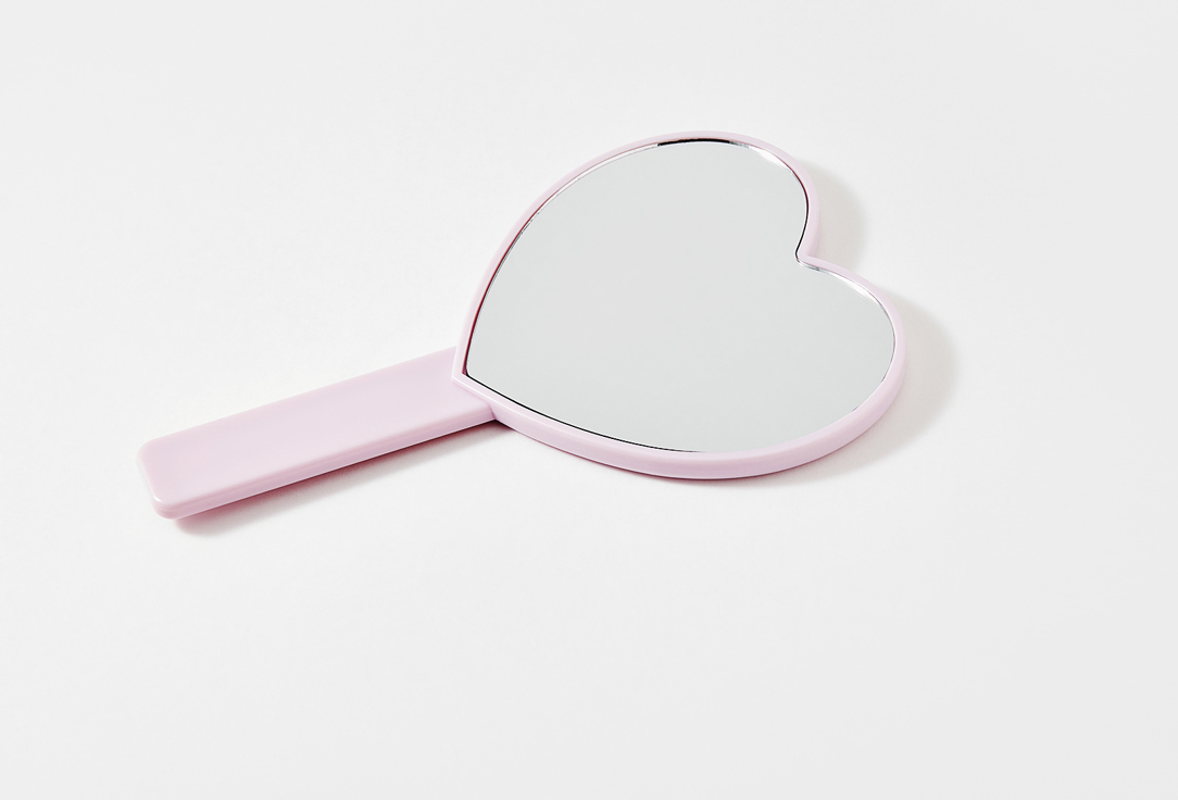For me by gold apple Hand mirror Pink heart