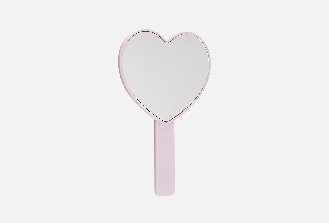 For me by gold apple Hand mirror Pink heart