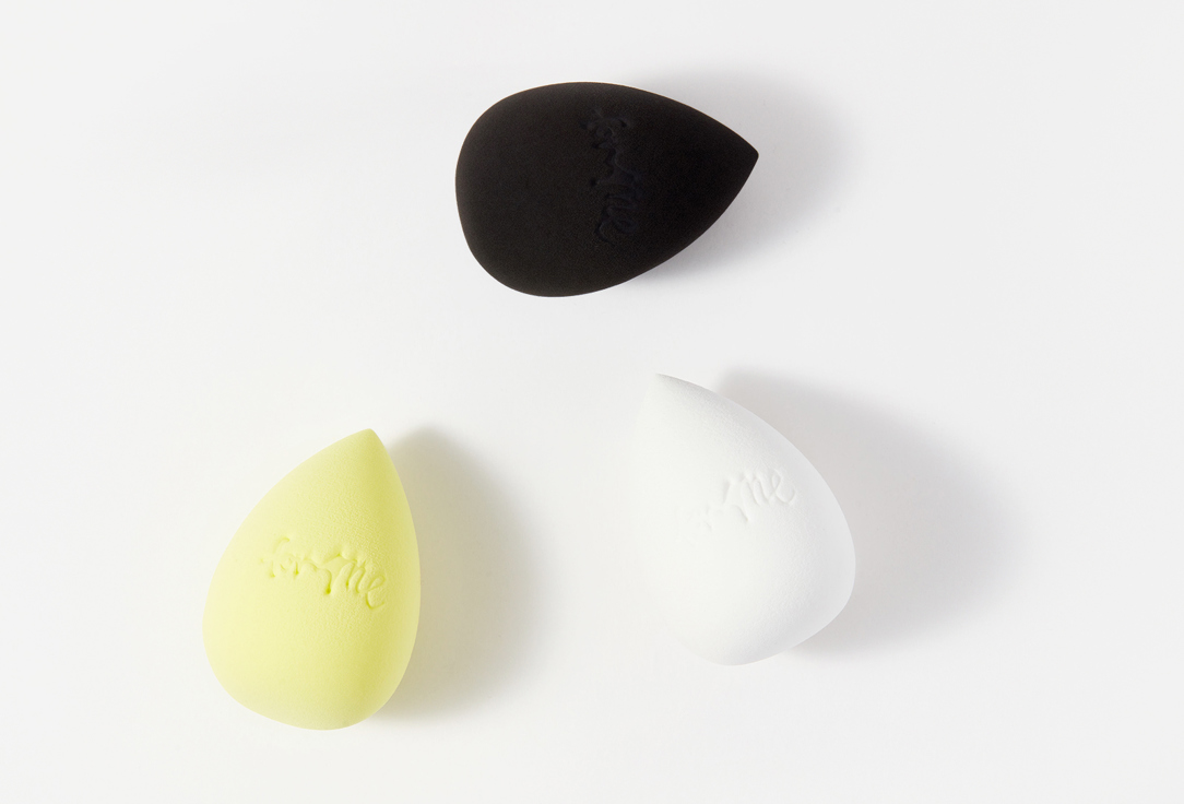 For me by gold apple beauty blender set Makeup sponge set 3 pcs For me by gold apple beauty blender set Makeup sponge set