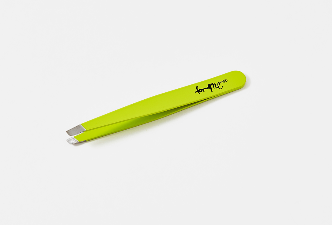 For me by gold apple Slant tweezer Tweezer Lime 1 pcs For me by gold apple Slant tweezer Tweezer