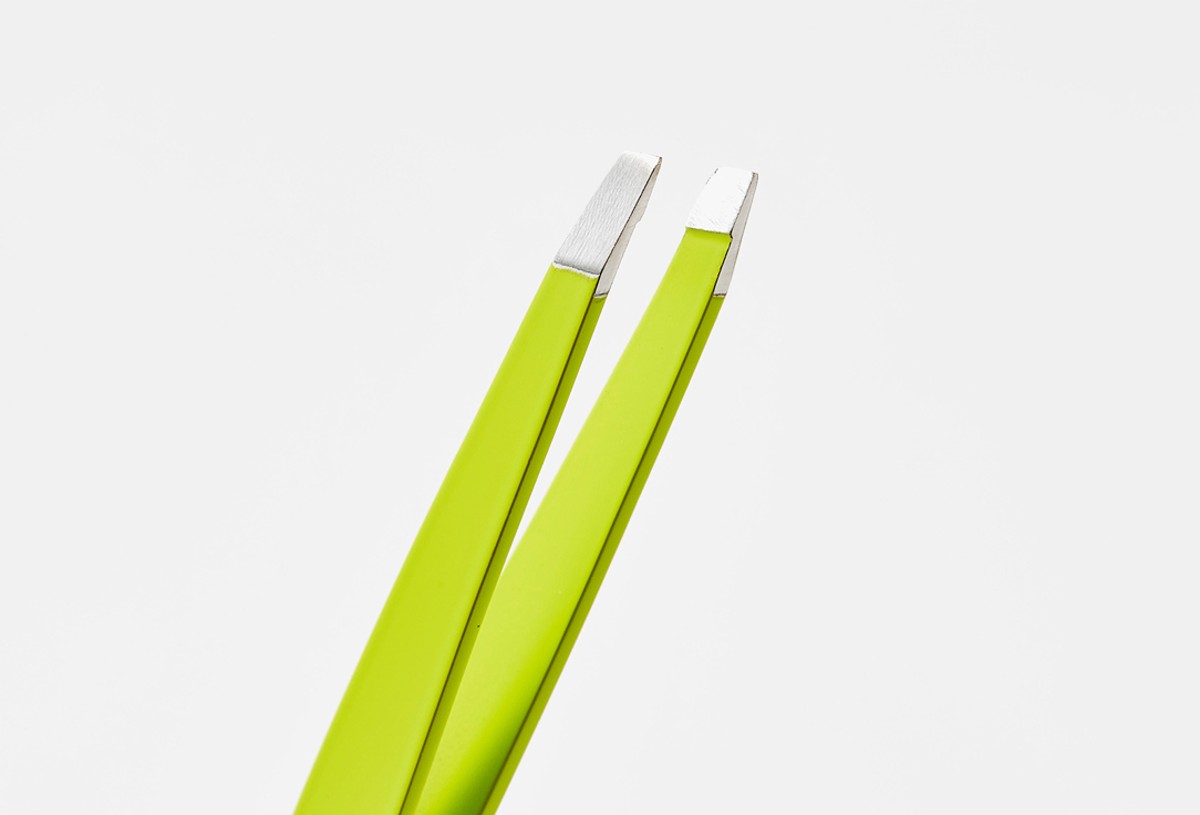 For me by gold apple Slant tweezer Tweezer Lime 1 pcs For me by gold apple Slant tweezer Tweezer