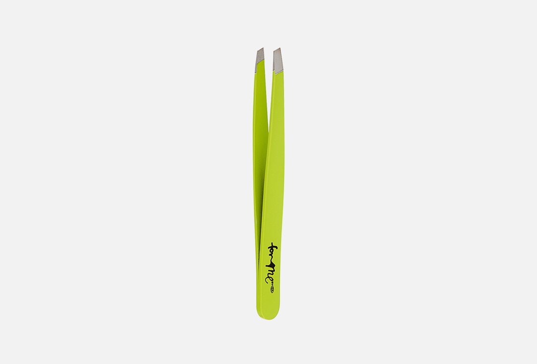 For me by gold apple Slant tweezer Tweezer Lime 1 pcs For me by gold apple Slant tweezer Tweezer