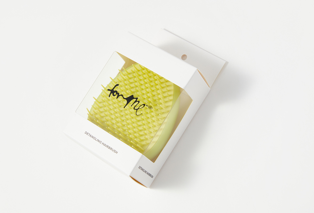 For me by gold apple Hair comb Detangling Lime 1 pcs For me by gold apple Hair comb Detangling