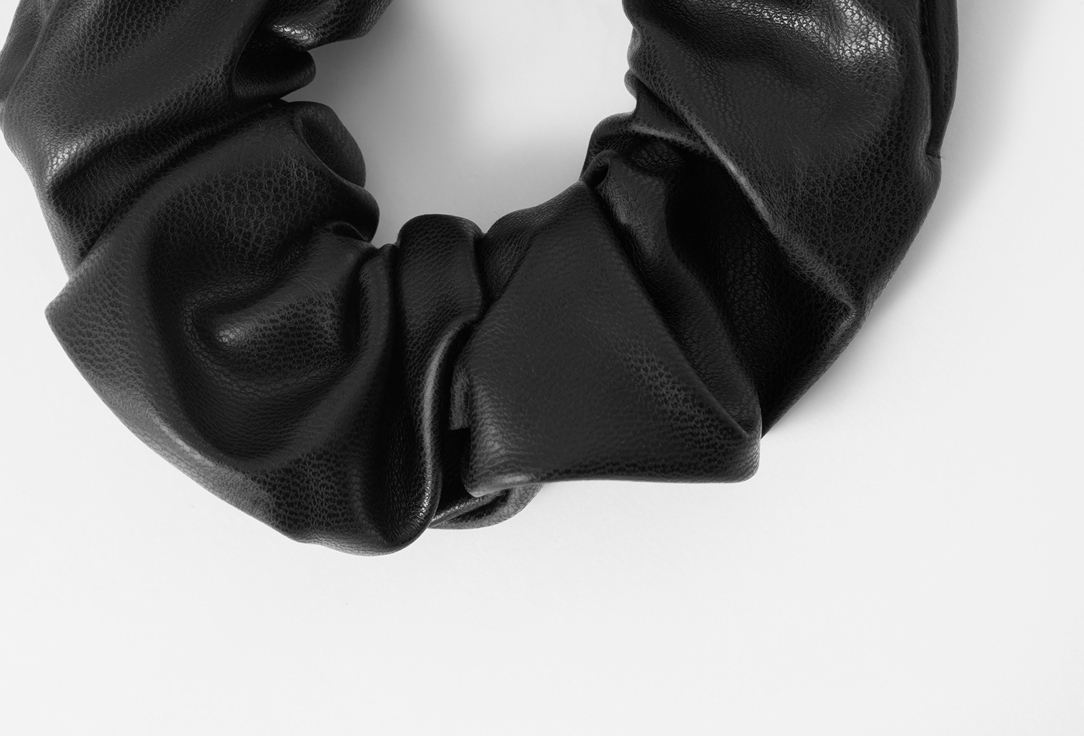 For me by gold apple Hair tie Scrunchy Black 1 pcs For me by gold apple Hair tie Scrunchy