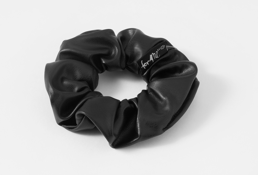 For me by gold apple Hair tie Scrunchy Black 1 pcs For me by gold apple Hair tie Scrunchy
