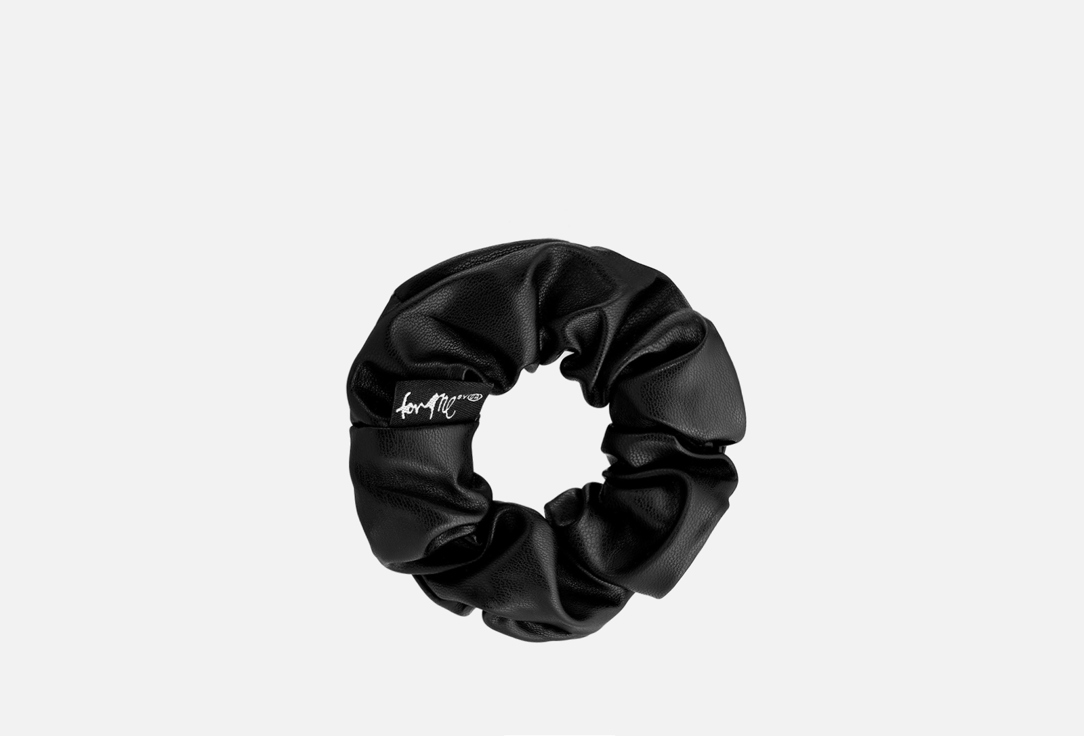 For me by gold apple Hair tie Scrunchy Black 1 pcs For me by gold apple Hair tie Scrunchy