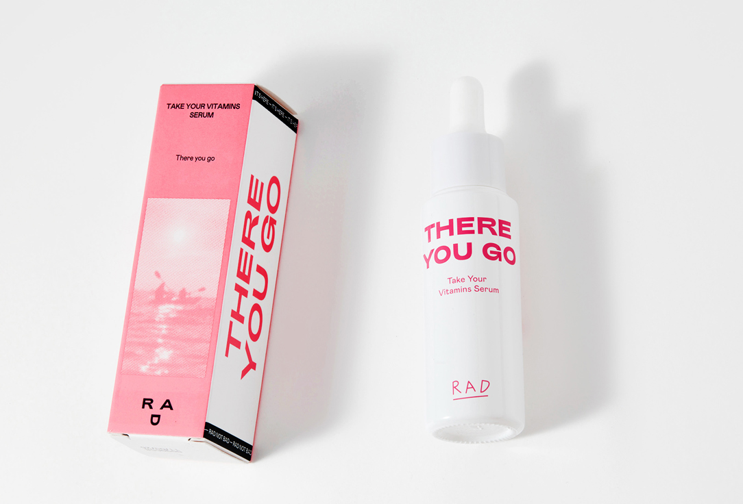 RAD VITAMIN C FACE SERUM take your vitamins serum 27 ml RAD VITAMIN C FACE SERUM take your vitamins serum