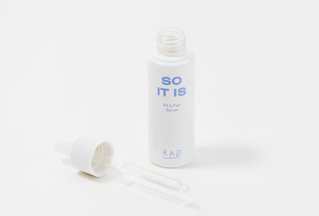 RAD BHA-ACID AND ZINC FACE SERUM all is fair serum 27 ml RAD BHA-ACID AND ZINC FACE SERUM all is fair serum