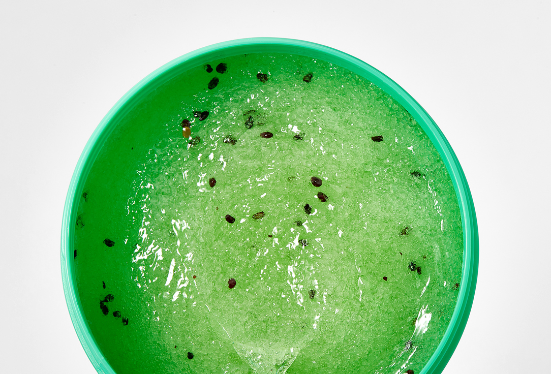 RAD SUGAR BODY SCRUB like satin and silk, but it's kiwi scrub jam