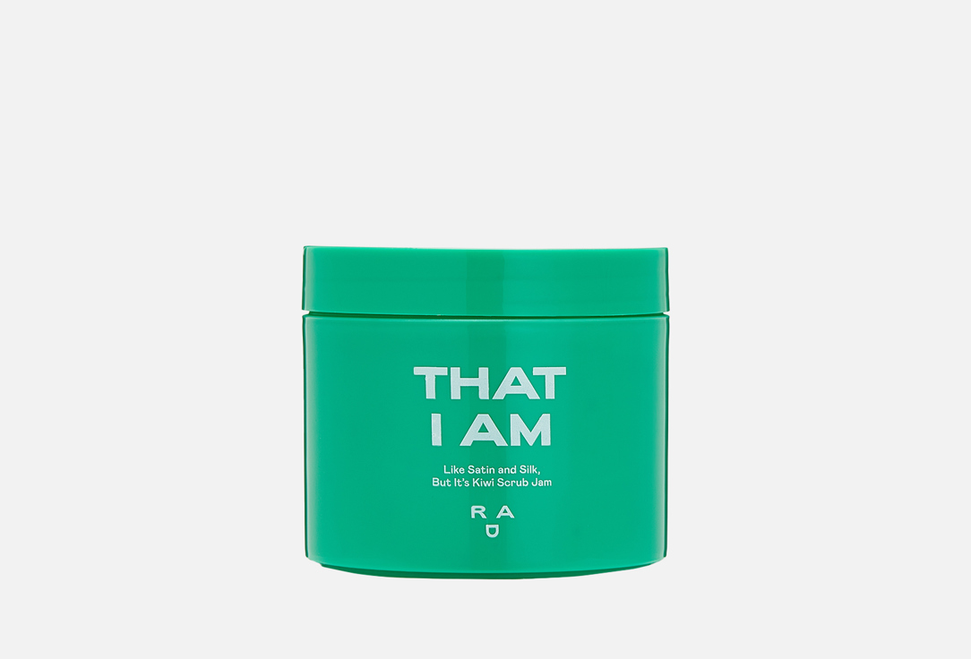 RAD SUGAR BODY SCRUB like satin and silk, but it's kiwi scrub jam