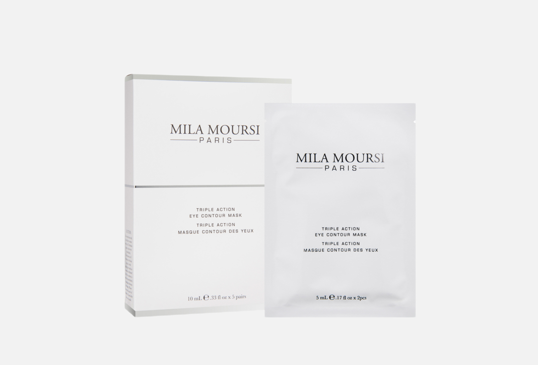 MILA MOURSI Anti-aging triple action eye contour mask Triple action