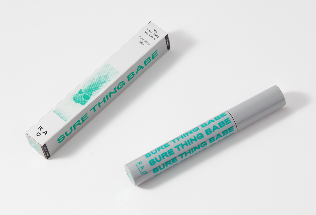 RAD COLORED MASCARA all that juice mascara 002, Ocean eyes 9 ml RAD COLORED MASCARA all that juice mascara