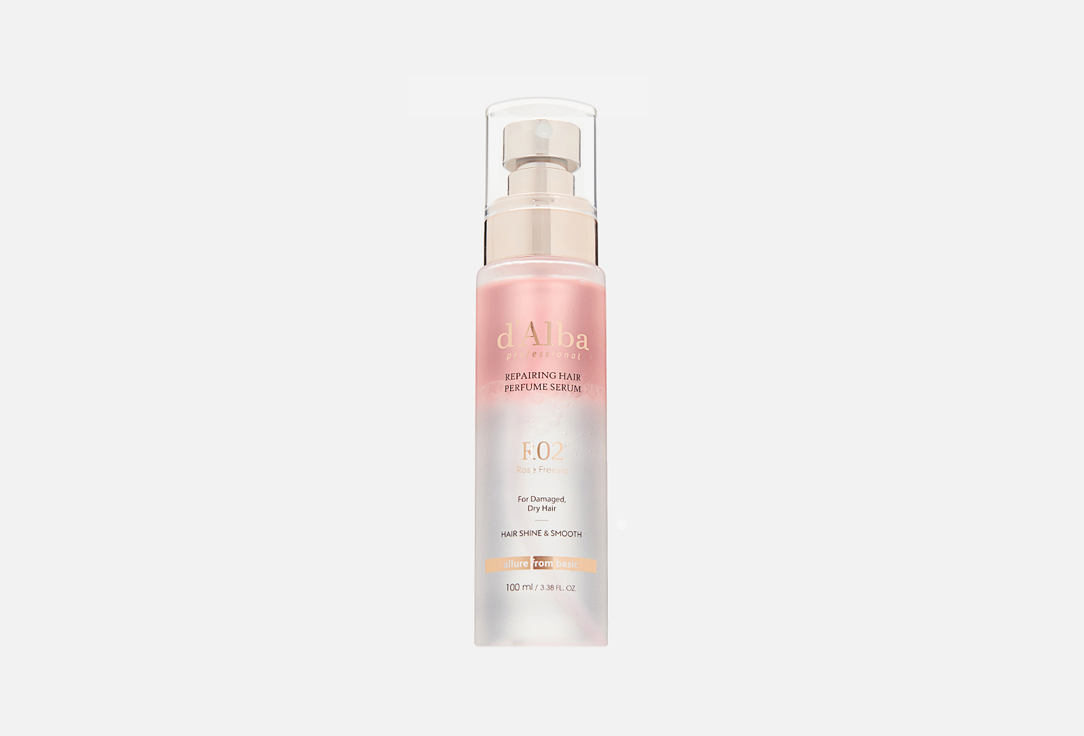 d'Alba Restorative Hair Spray Serum Professional Repairing Hair Perfume Serum