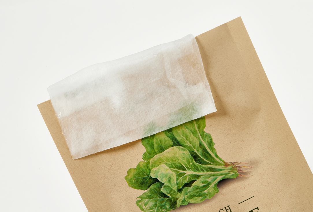 SKINFOOD Nourishing revitalizing facial sheet mask Spinach Sous Vide Mask Sheet