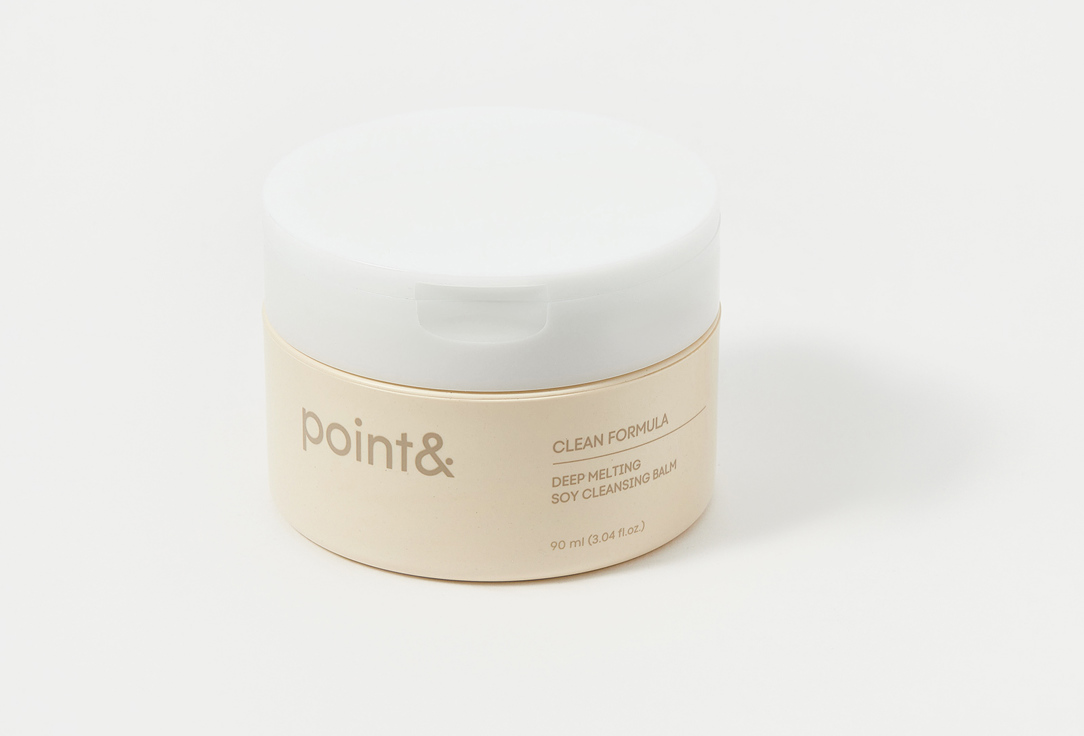 point& Face cleansing balm Deep Melting Soy