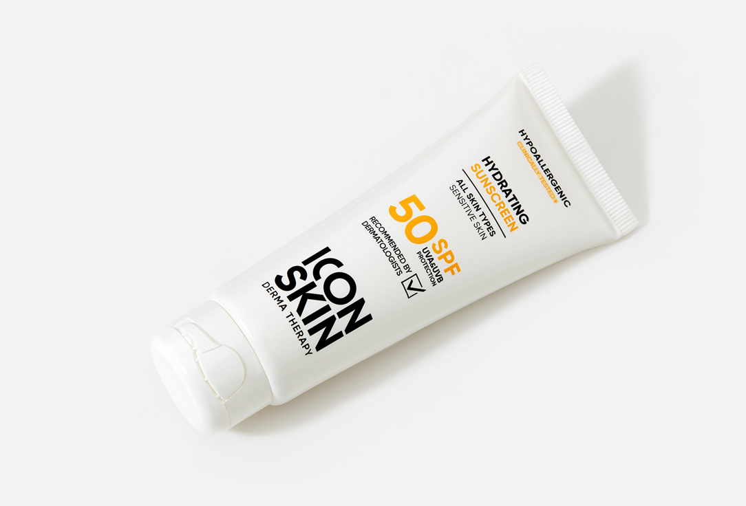 ICON SKIN Cream Sunscreen SPF50 Hydrating sunscreen
