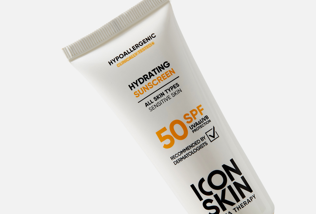ICON SKIN Cream Sunscreen SPF50 Hydrating sunscreen