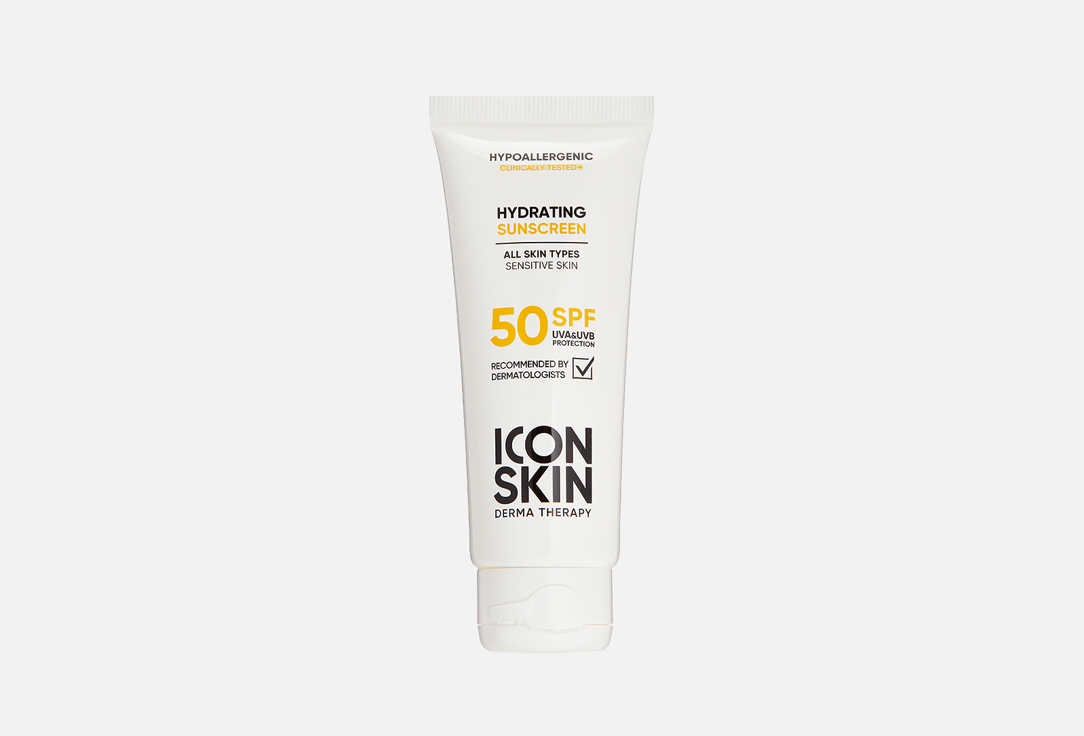 ICON SKIN Cream Sunscreen SPF50 Hydrating sunscreen