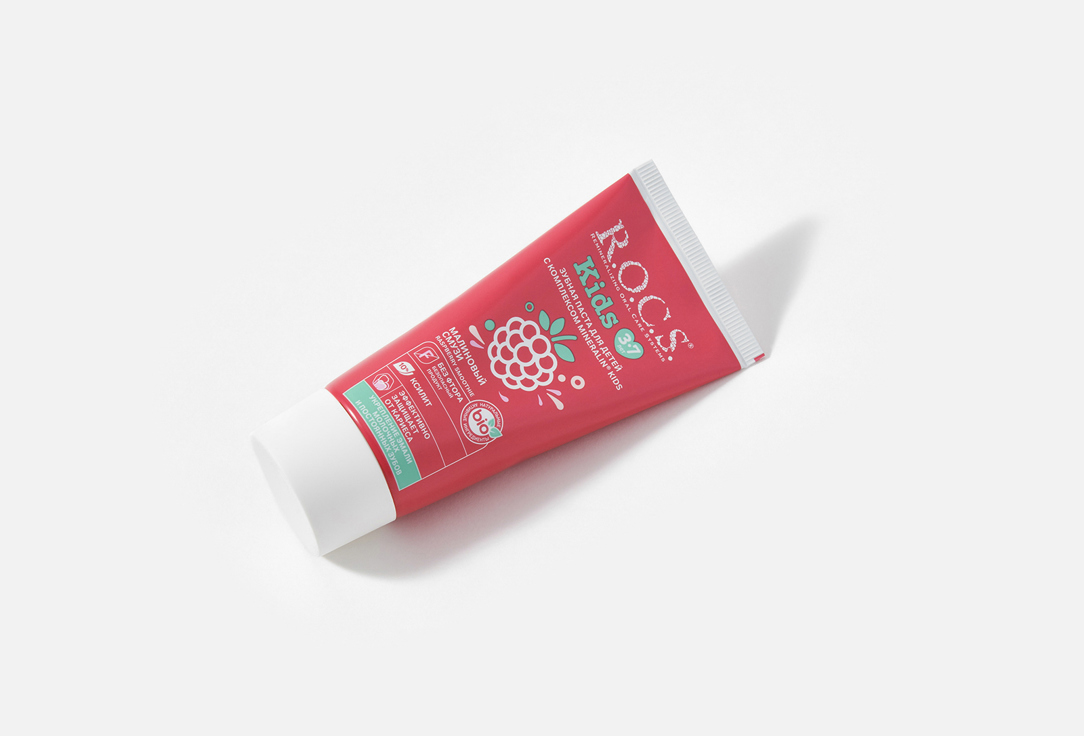 R.O.C.S Toothpaste for Kids 3–7 years Raspberry Smoothie