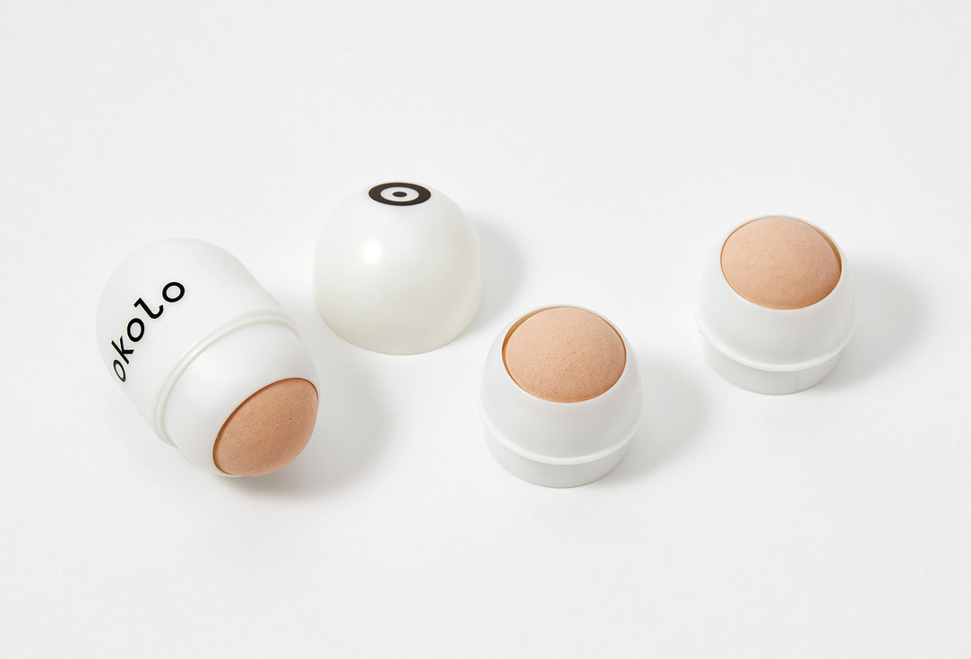 OKOLO Set of volcanic roller and refills for matte and fresh skin Matte Volcano Roller