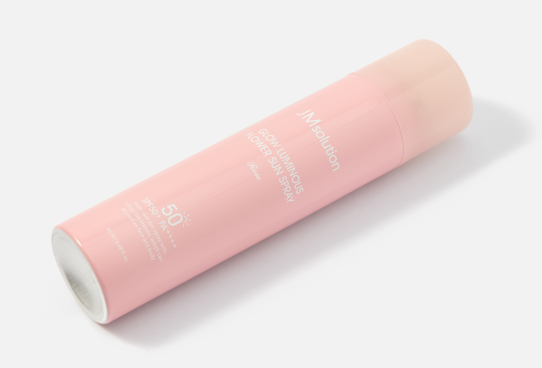 JMsolution Moisturizing face and body spray SPF 50 PA++++ Glow luminous flower sun spray rose