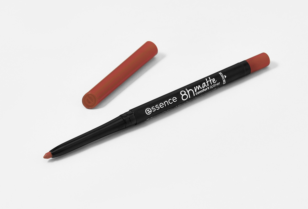 essence Lipliner 8h matte comfort 02, Silky hazelnut 0.3 g essence Lipliner 8h matte comfort