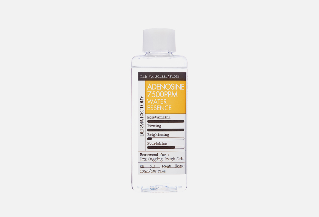 DERMA FACTORY Anti-aging face toner-essence Adenosine 7500Ppm Water Essence