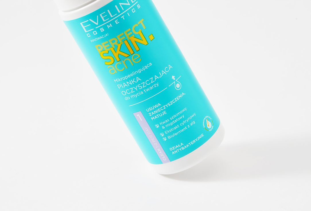Eveline Face Cleansing Foam Perfect skin acne